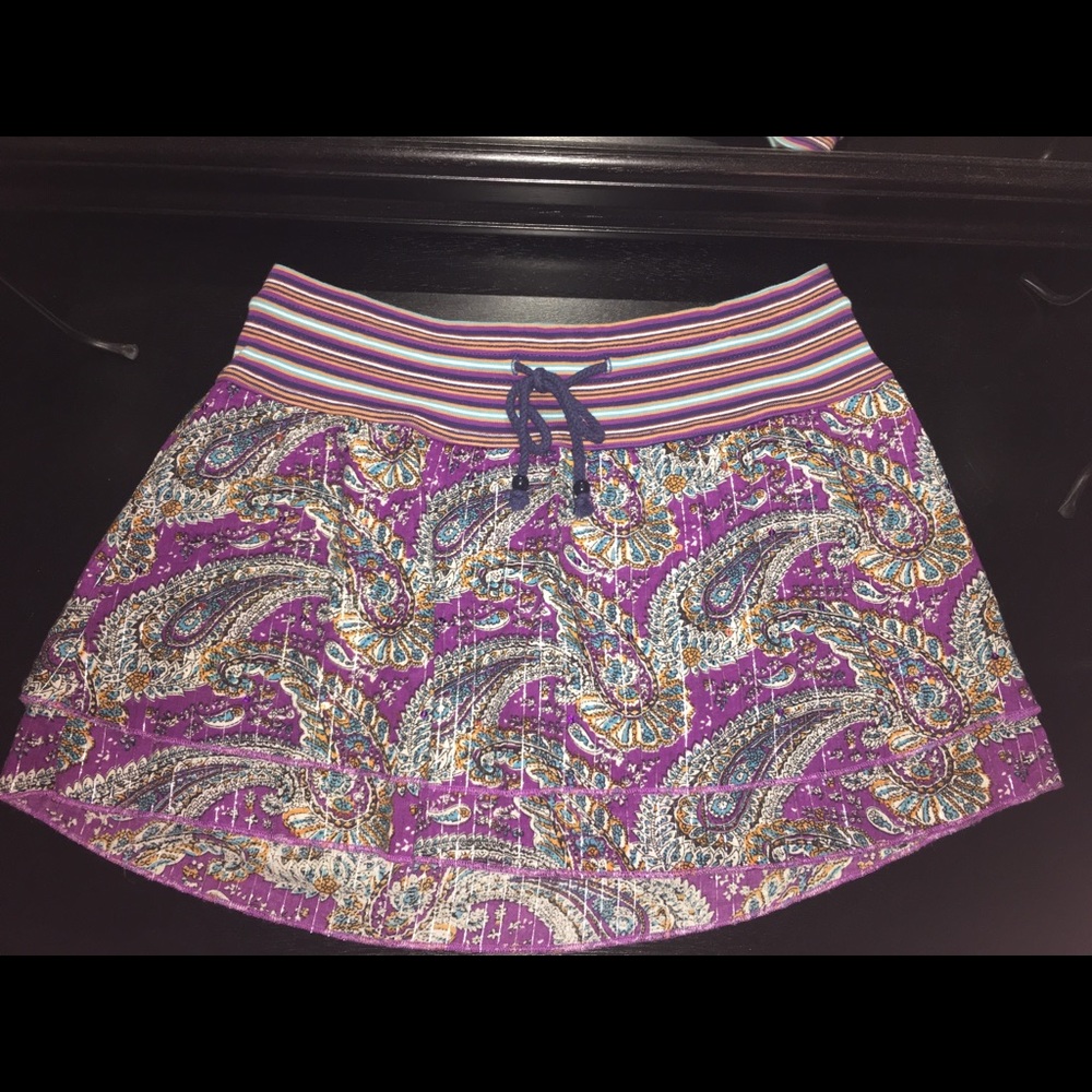 Bohemian Paisley Skirt NWOT